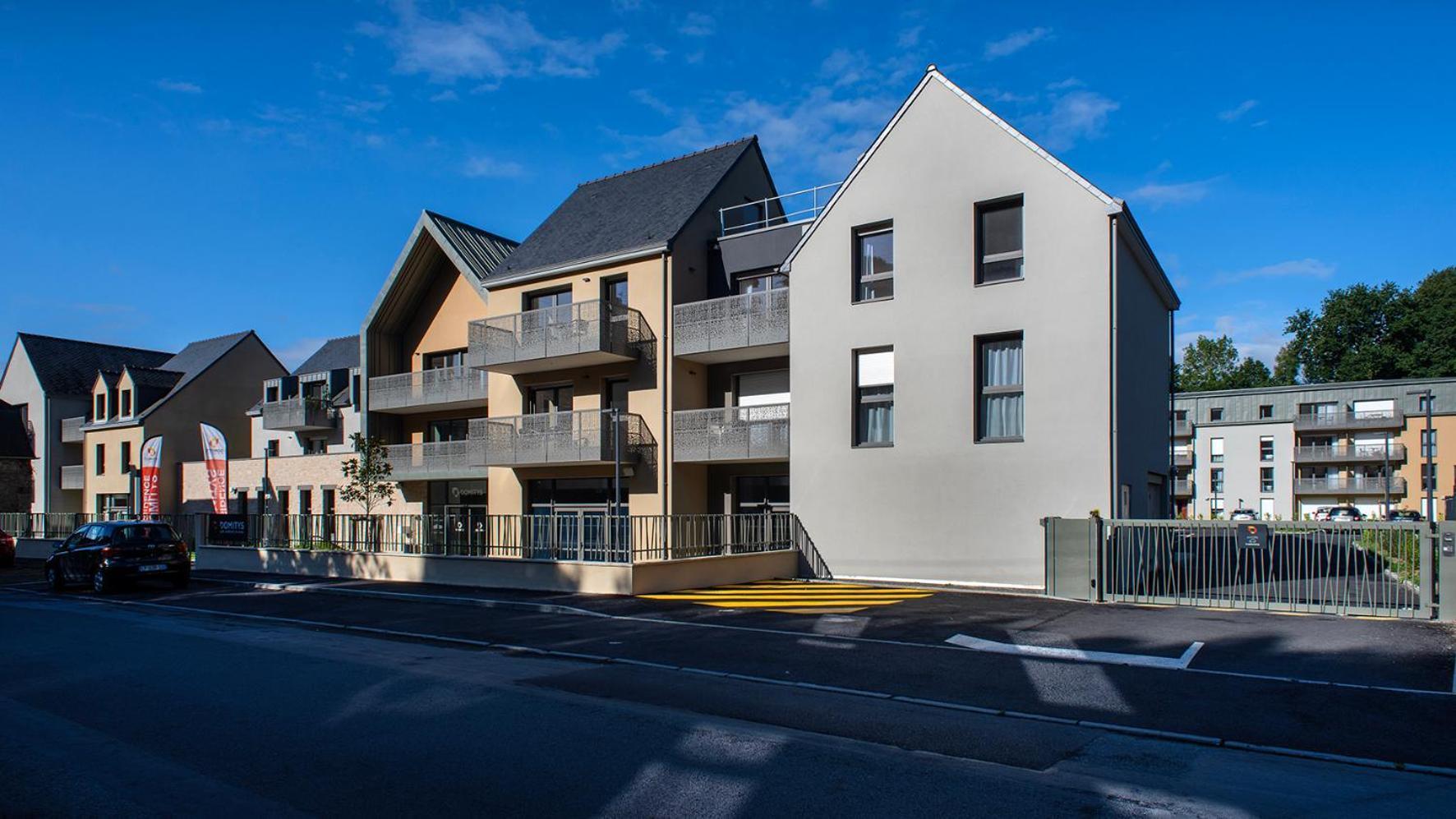 Residence Services Seniors - Domitys Les Jardins D'Ahna Динан Экстерьер фото